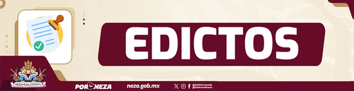 Edictos